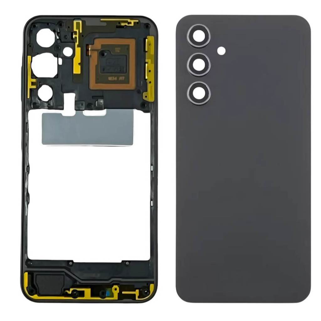 Aro Lateral Tampa Traseira Com lente Para Galaxy A25 5g A256