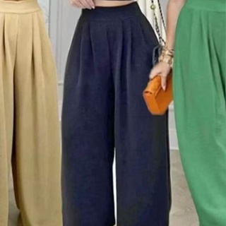 calça pantalona sem bolso Duna NÃO HE TRANSPARENTE TEN FORRADO CINTURA ALTA não he conjunto moda 2025 em Oferta na Shopee