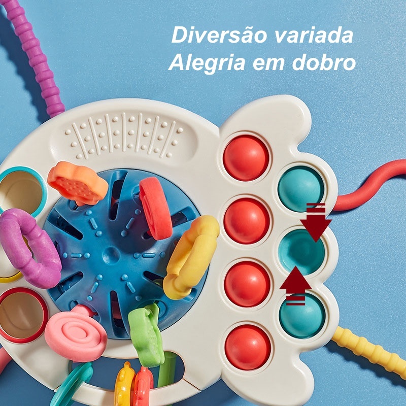 Brinquedo de Hidráulica de Caracol para Habilidades Motoras Finas Brinquedo Divertido para Mesa de Jantar com Ve