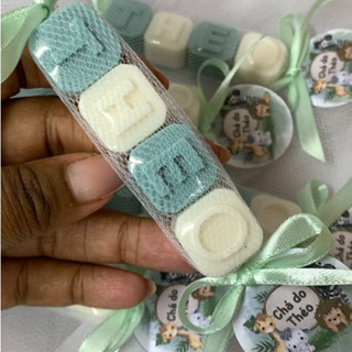 Kit 10 Lembrancinha Com Nome Sabonete Maternidade Chá De Bebê Casamente Eventos Festas em Oferta na Shopee