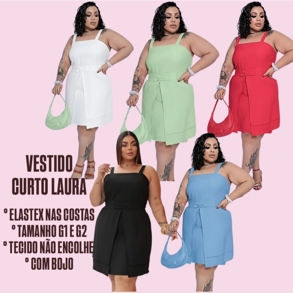 Vestido Curto Azul Claro na Black Friday 2025 | BuscaProdutos