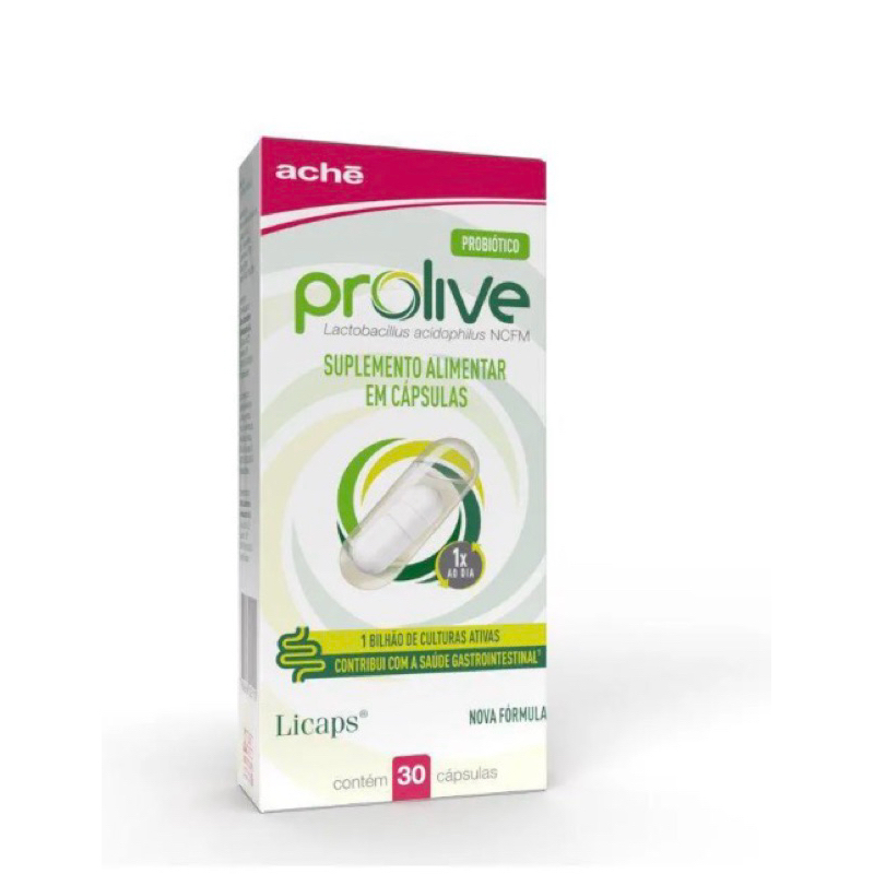 Prolive probiótico 30 cps