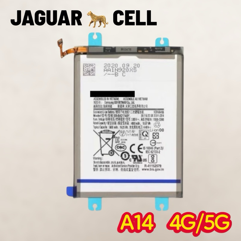 BAT COMPATIVEL A14 4G/5G ORG NOVA COM GARANTIA 90 DIA em Oferta na Shopee