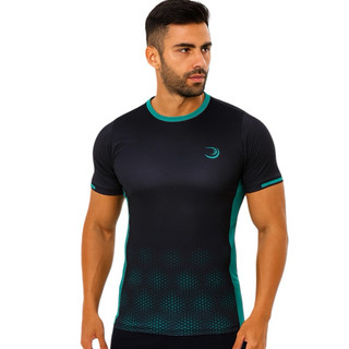 Camiseta masculina de treino Dry fit Tech Slim padel tenis beach futebol Anti odor…
