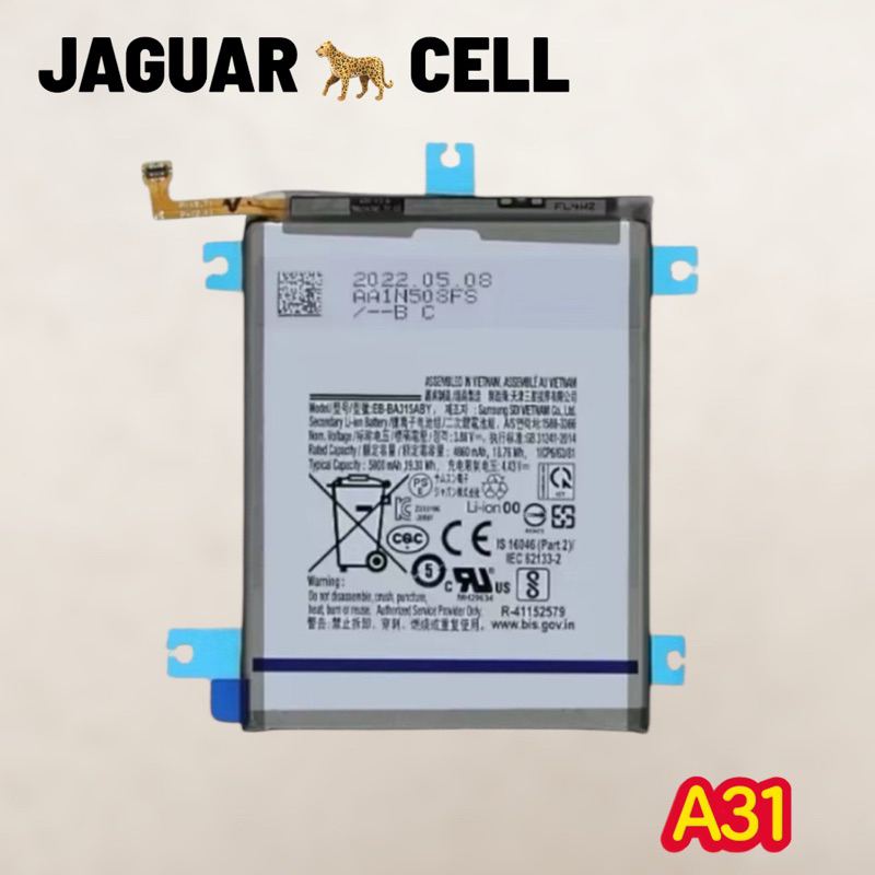 BAT COMPATIVEL A31/A22/A32 4G NOVA ORG COM GARANTIA 90 DIA