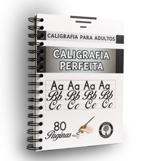 Caderno de Caligrafia para Adultos em Oferta na Shopee