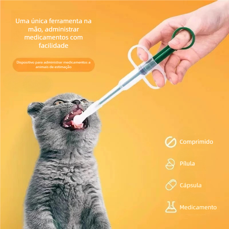 Seringa Aplicadora de Remédio – Reutilizável, para Cachorro Gato Pet em Oferta na Shopee