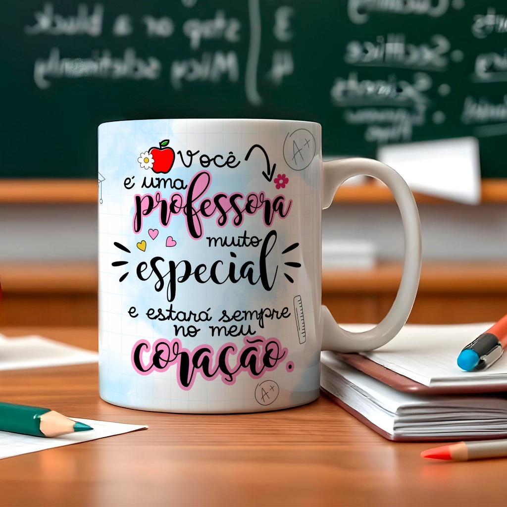 Caneca Dia dos Professores – Presente Especial para o Mestre/Mestra