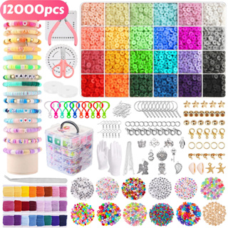 Kit Miçangas Completo 12000p Para Fabricação Joias Pulseiras em Oferta na Shopee