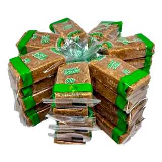 PAÇOCA CASEIRA DE AMENDOIM MOÍDO DOCES LÉO ESPETO COM 35 UNIDADES DE 90G CADA em Oferta na Shopee