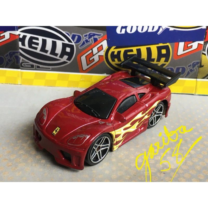 HOT WHEELS FERRARI 360 MODENA TOONED 2006 HW MAINLINE GARIBA58