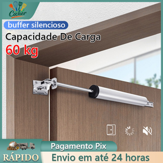 Mola Aérea Fechador Automático Para Portas Externas E Internas de Porta Silencioso Ate 60kg em Oferta na Shopee