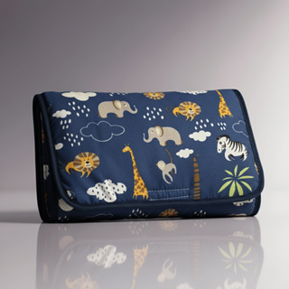 Trocador de Fraldas Portátil Bebê Bebe Impermeável Dobrável com Tecido Estampado 100% Algodão em Oferta na Shopee