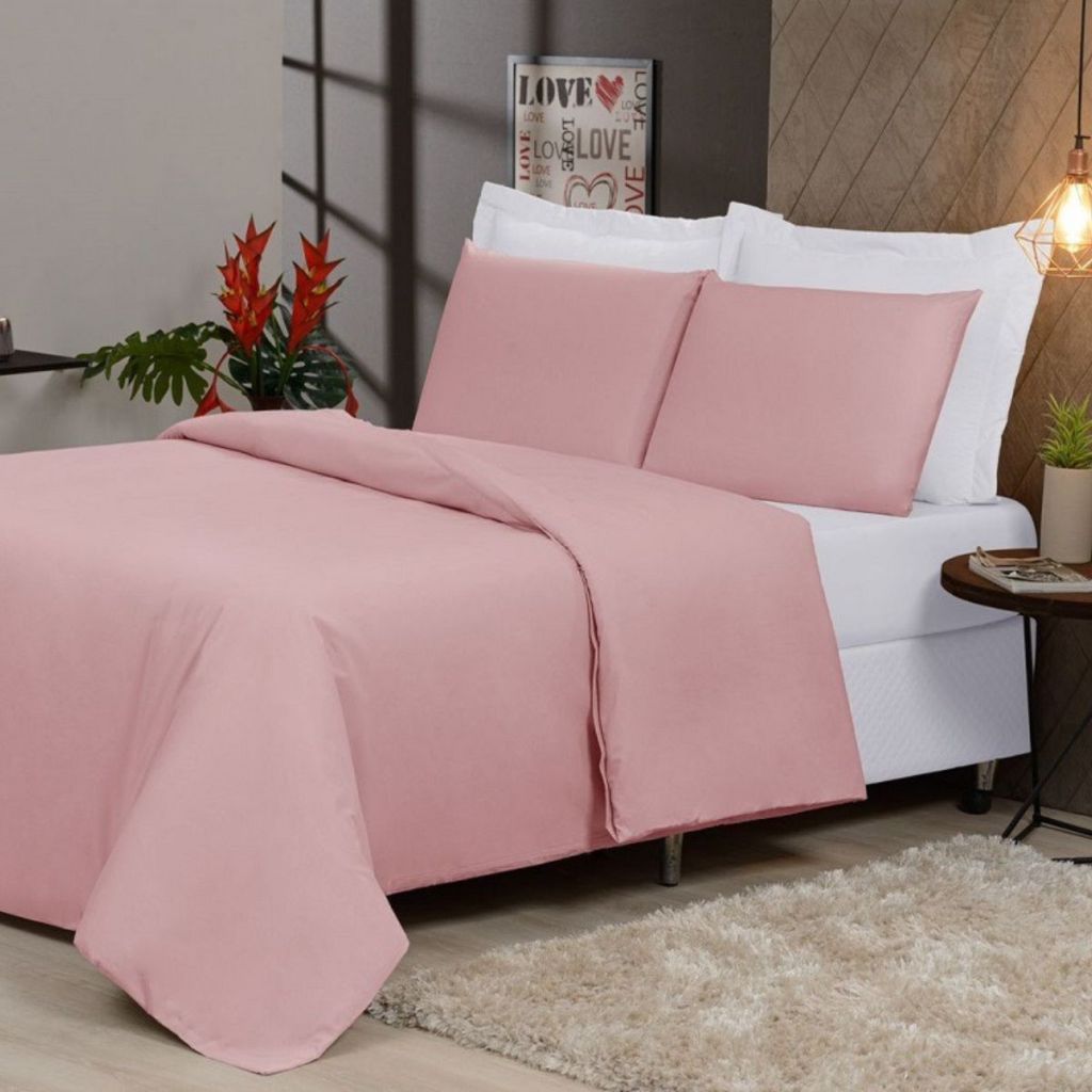 Capa de Edredom Duvet Protetora com Ziper Diversas Cores Preço Especial