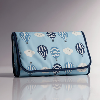 Trocador de Fraldas Portátil Bebê Bebe Impermeável Dobrável com Tecido Estampado 100% Algodão em Oferta na Shopee