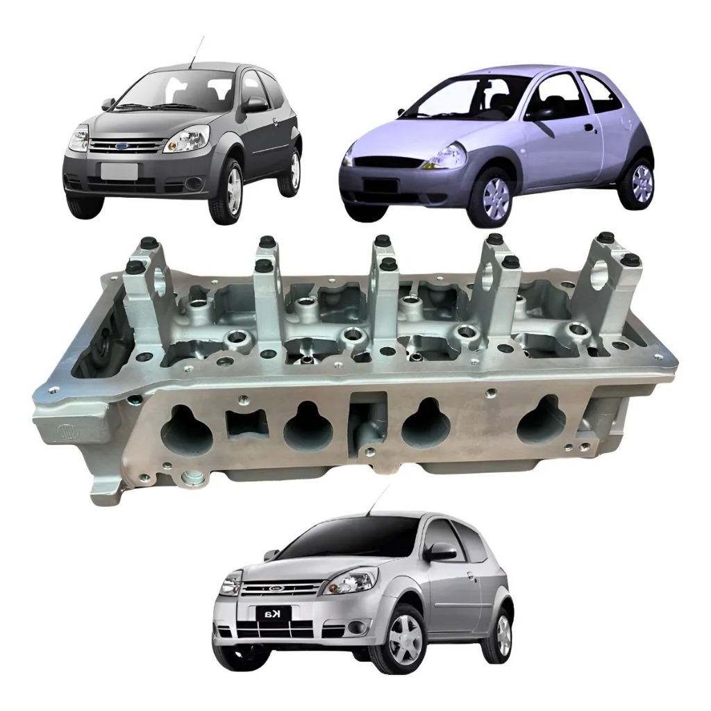 Cabeçote Autovix Para Fiesta Zetec Focus Ecosport 1.6 8v em Oferta na Shopee