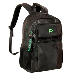Mochila LOUD Oficial Gamer Escolar Compartimento Notebook LO26261 - Preto e Verde