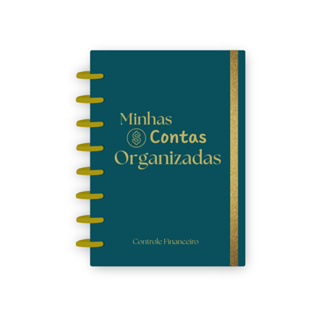 Caderno De Discos - Controle Financeiro - Contas Organizadas - Esmeralda em Oferta na Shopee
