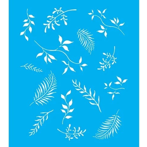 Stencil Pintura Folhinhas Diversos Tamanhos e Modelos em Oferta na Shopee