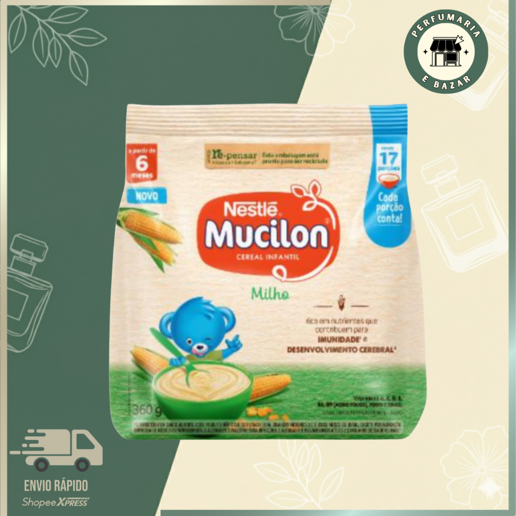 Cereal Infantil Mucilon de Milho 360g