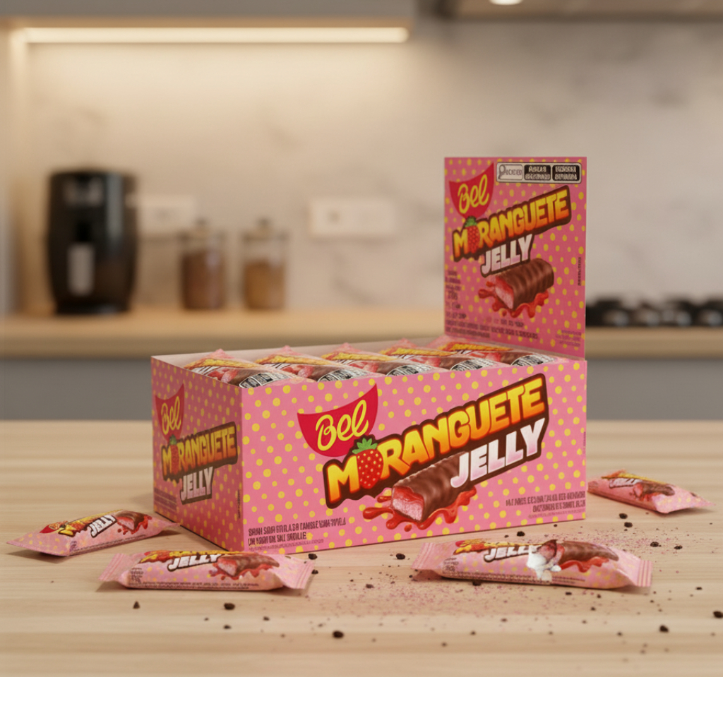 Chocolate Moranguete Jelly - Comprar com Melhor Preço em Lanches