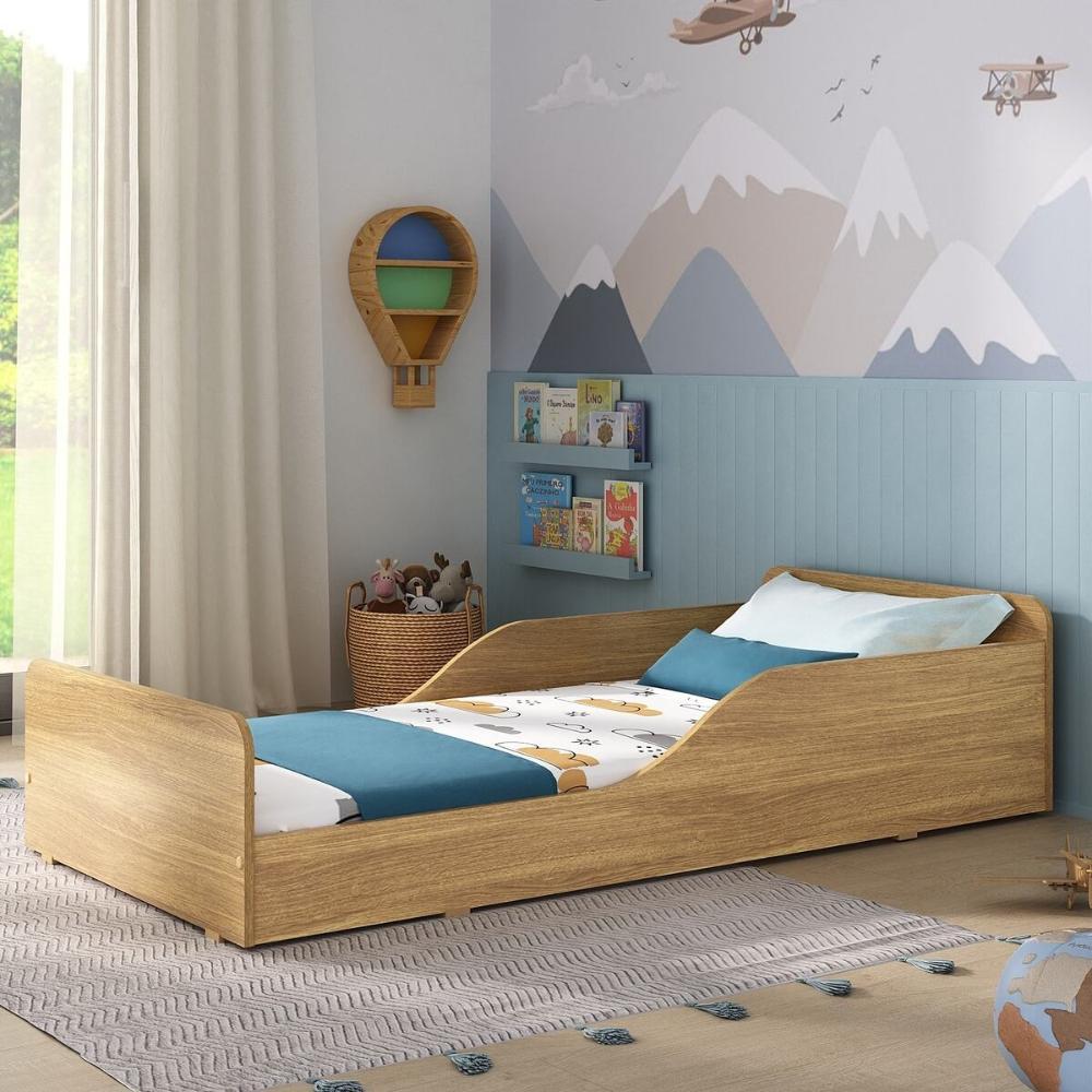 Cama Infantil Montessoriana para Colchão 70x150cm 100% MDF Suspiro Multimóveis BB2379 em Oferta na Shopee