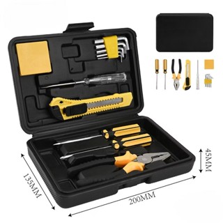 Kit de Ferramentas 12 Peças Maleta Portátil Organizadora Titanium Uso Geral Multifuncional em Oferta na Shopee