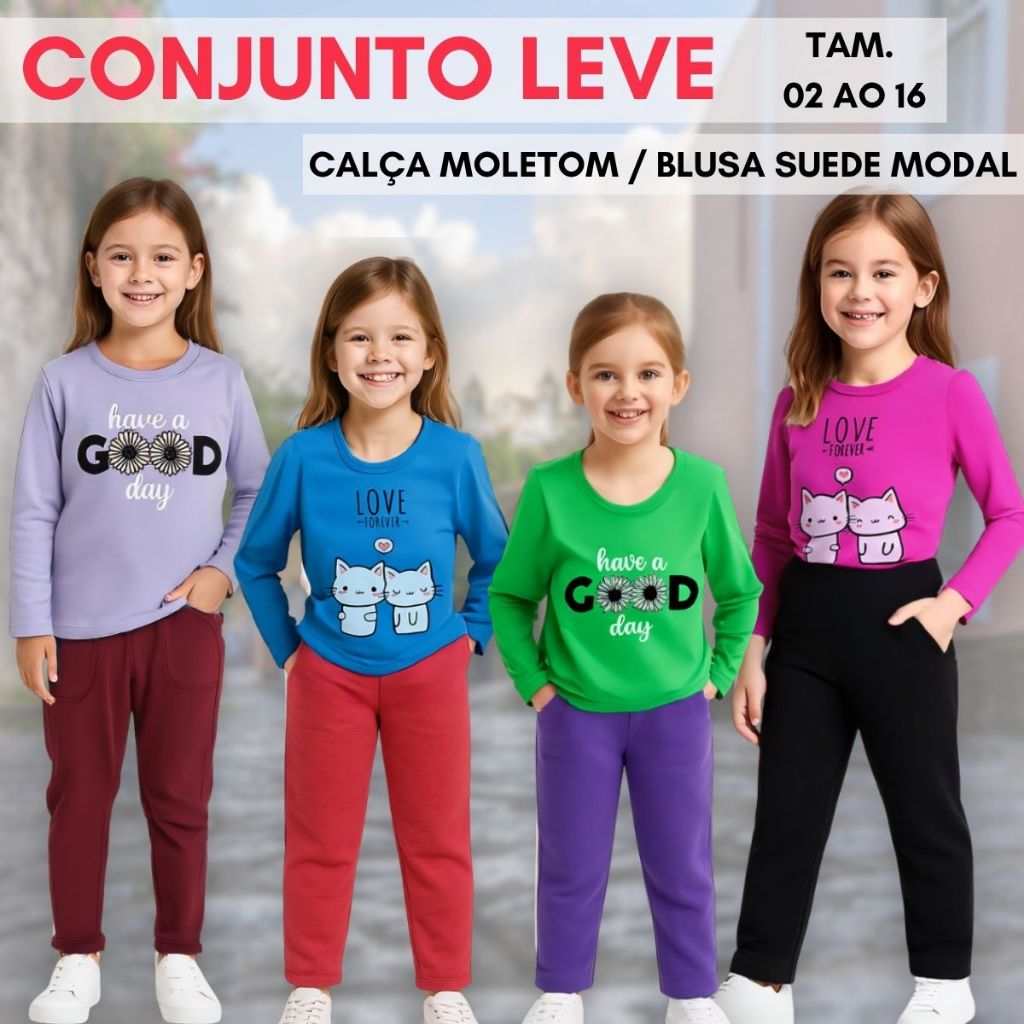 Conjunto Moletom Infantil com Calça: Onde Comprar | BuscaProdutos