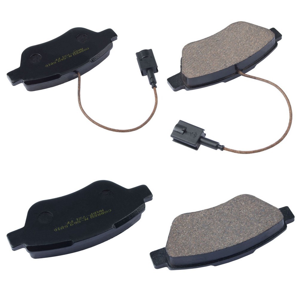 Pastilha de Freio Dianteira FIAT 500/STILO Sistema Bosch - COBREQ N569