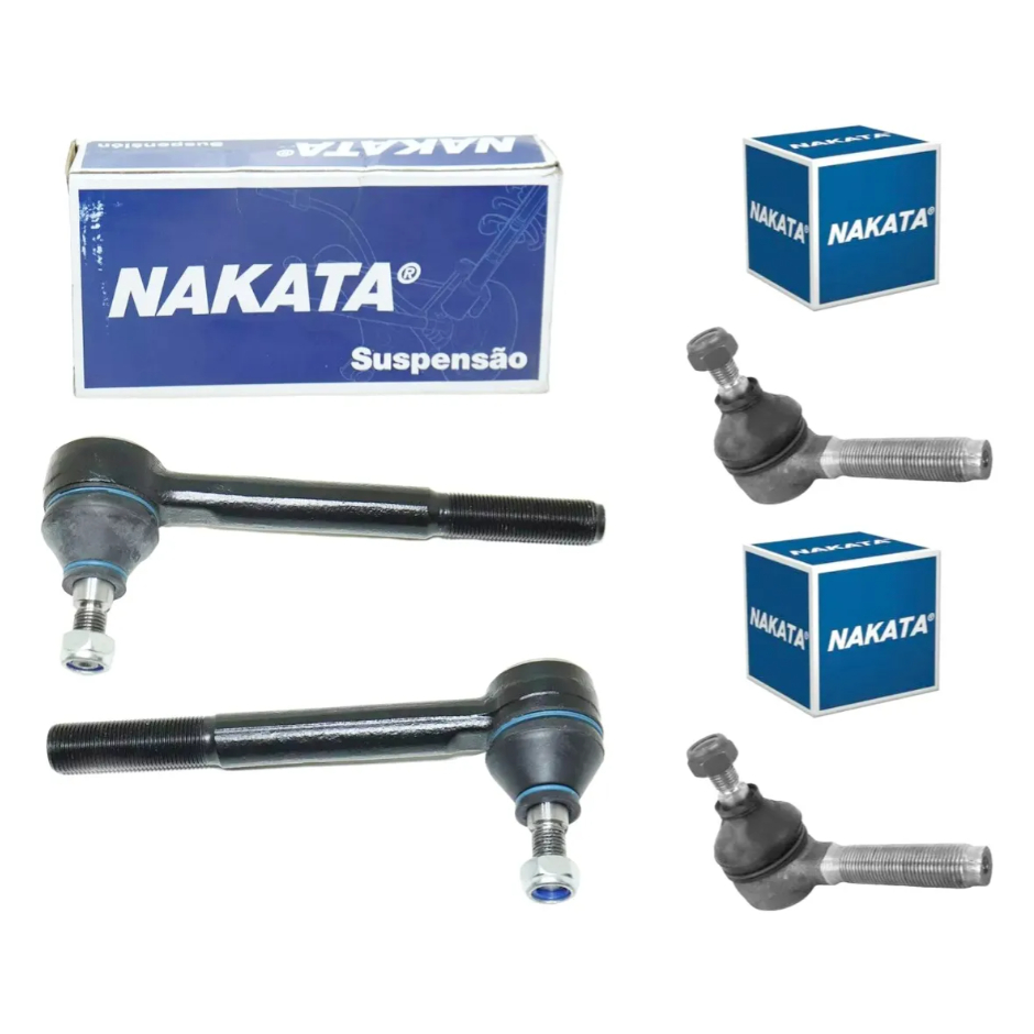 4 Terminal Direção Rosca Fina A10 C10 D10 A20 C20 D20 Nakata em Oferta na Shopee