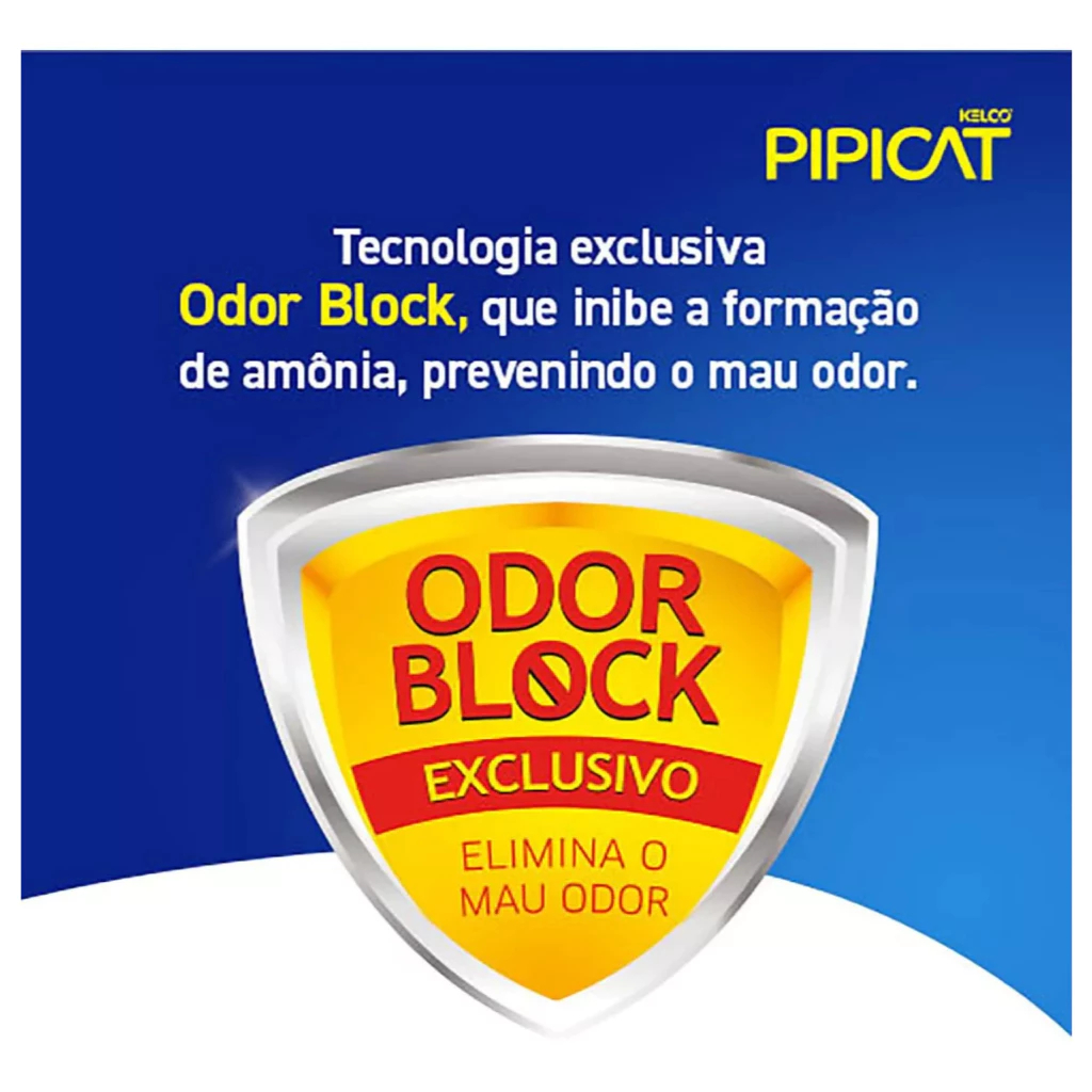 Areia Sanitária Pipicat Floral Para Gatos Kelco 12kg