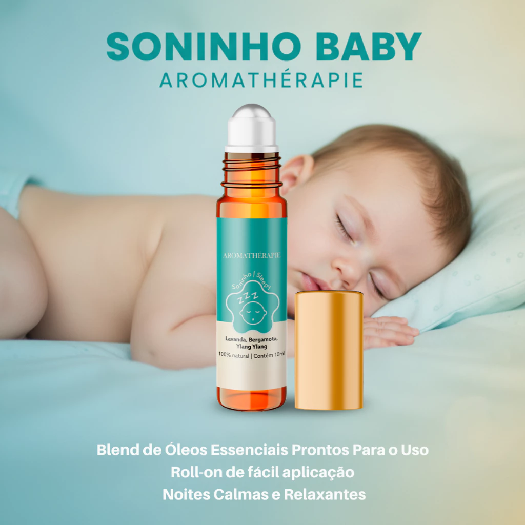 Aromaterapia Soninho Bebê Natural Blend Óleos Essenciais Aromathérapie — imagem 1
