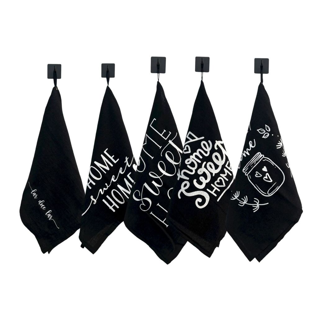 Kit 10 Panos de Prato Estampados Coloridos – 50x70cm em Oferta na Shopee