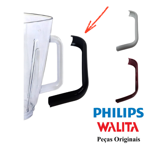 Acabamento Original copo liquidificador Philips Walita RI2240, RI2242, RI2244 e HR2270 HR2271RI2272