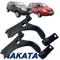 Par Bandeja Suspensão Dianteira Ford Fiesta Ecosport