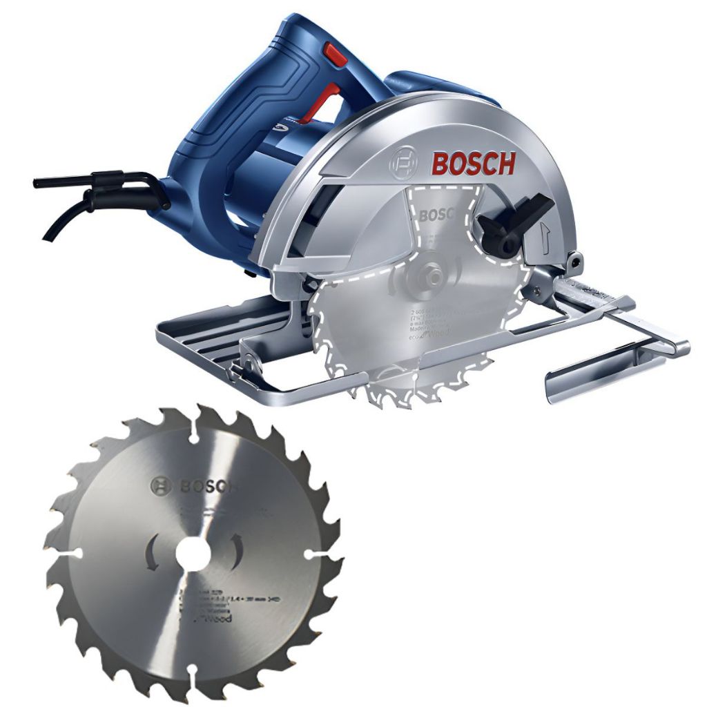 Imagem de Serra Circular Elétrica Bosch Prof Gks 150 184mm 1500w 220v Com Disco