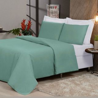 Duvet Capa de Edredom Com Zíper Toque Macio Premium Varios Tamanhos