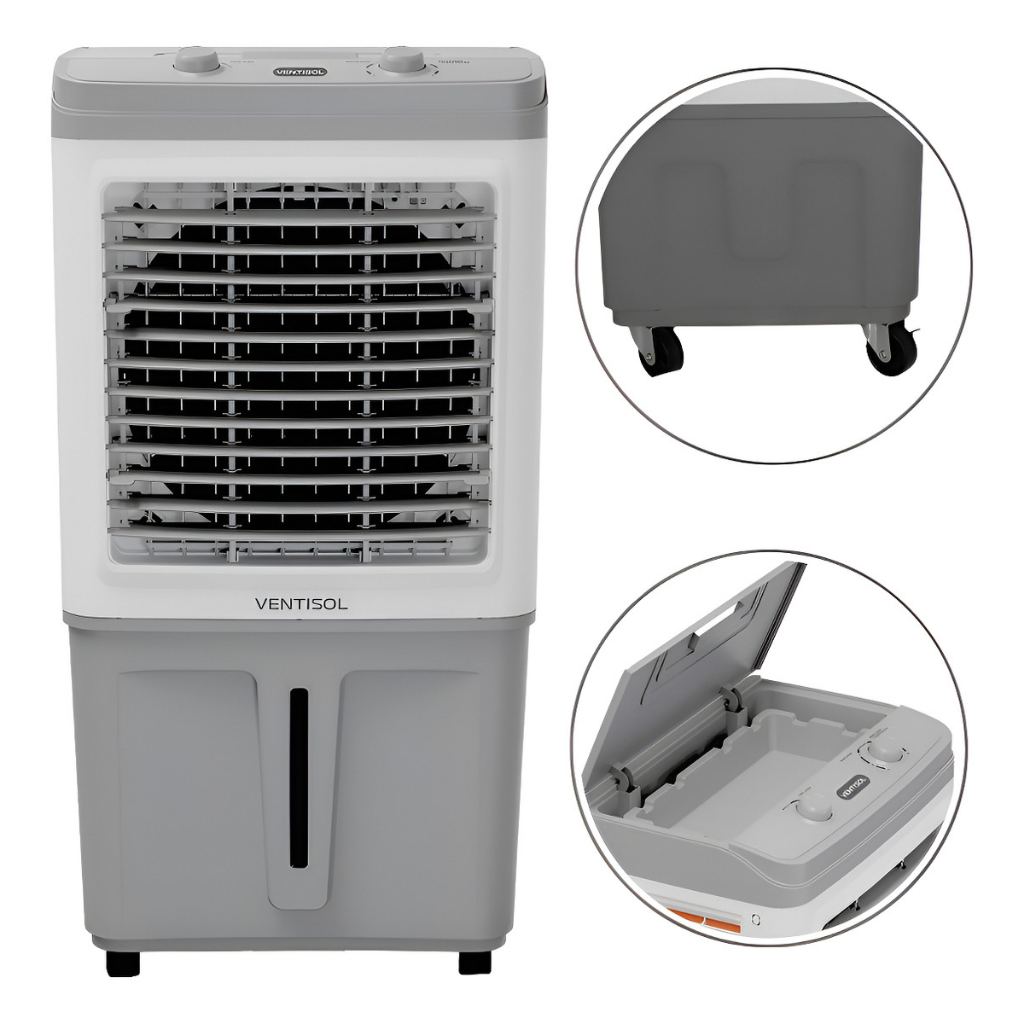 Imagem Climatizador De Ar Ventisol 60l 150w Clin 60 Pro ( Selecione a Voltagem 110v  ou 220v )