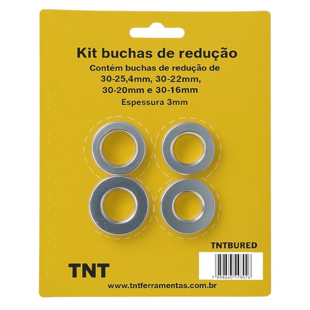 Bucha Redução Para Serra Circular 30mm X 25,4MM , 22MM , 19MM , 16MM em Oferta na Shopee