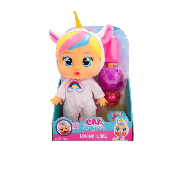 Boneca Cry Baby Loving Care Dreamy Lágrimas De Verdade