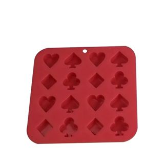 Forma De Silicone Naipes Baralho Confeitaria em Oferta na Shopee