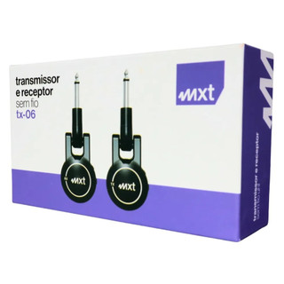 Mxt Tx-06 Transmissor E Receptor Sem Fio Para Guitarra