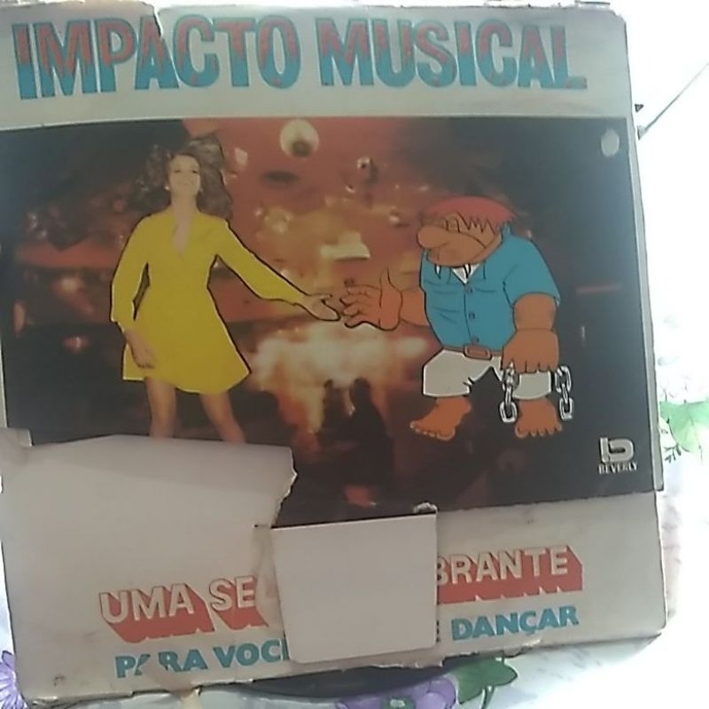 disco vinil Impacto Musical box 5lps