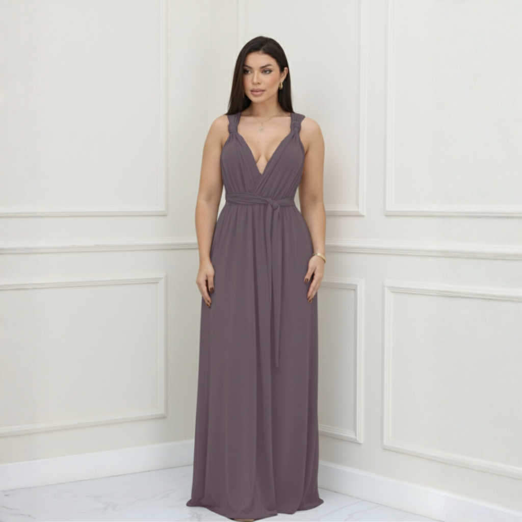 Vestido Longo Multiformas de Usar Infinit Casamento em Oferta na Shopee