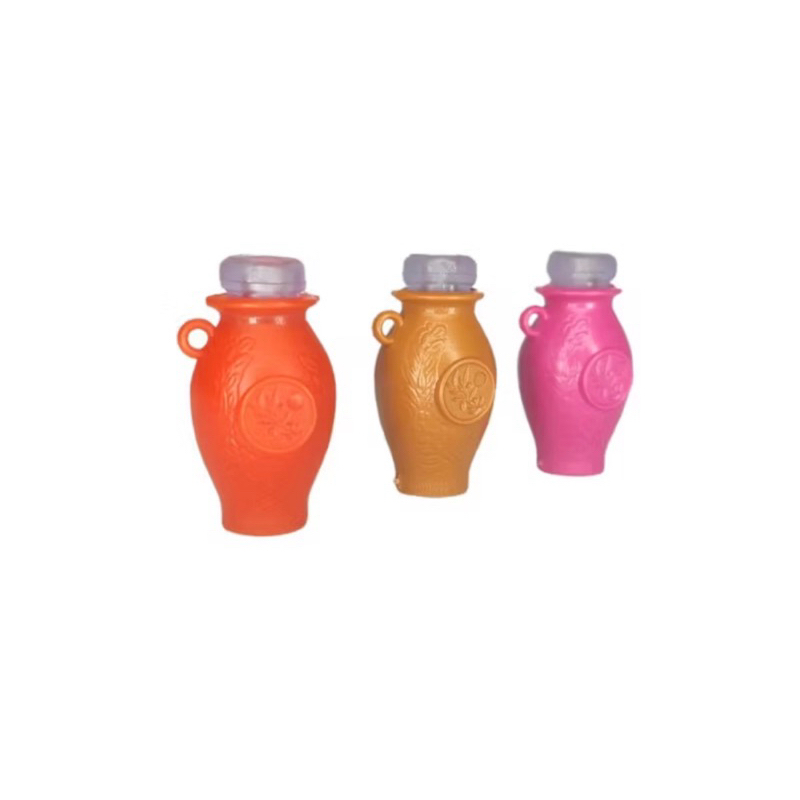 Botija chaveiro Acrílica Porta Óleo de Unção 4,5cm – Kit com 50 Unidades | Mini Botija com Tampa de Silicone