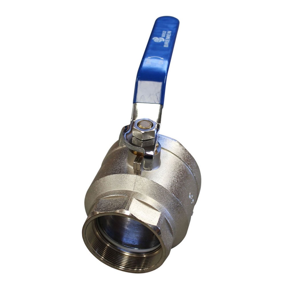 VÁLVULA REGISTRO DE ESFERA 2" 25PN PASSAGEM SEMI PLENA 290PSI 80°C 3465 - BREMEN