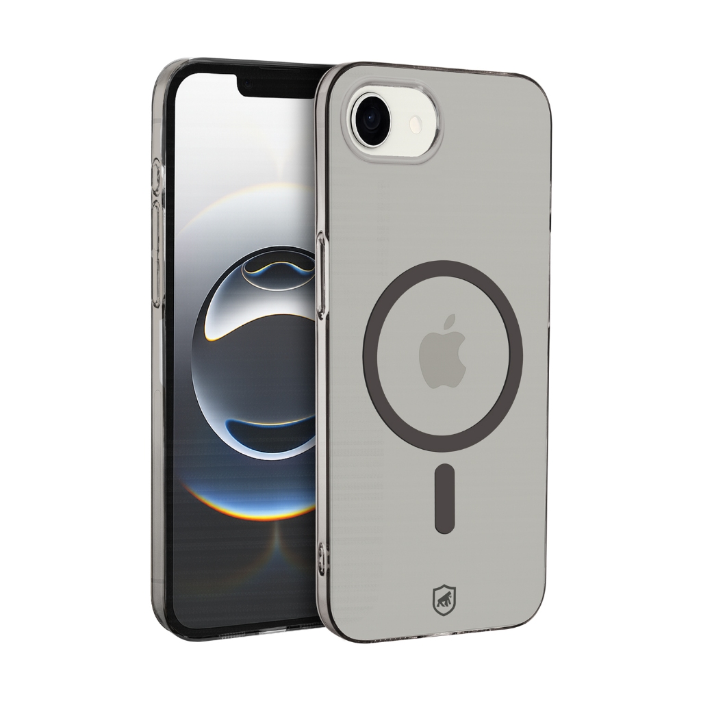 Capa case capinha para iPhone 16E - Crystal Slim Magsafe - NÃO AMARELA - Titanium - Gshield em Oferta na Shopee