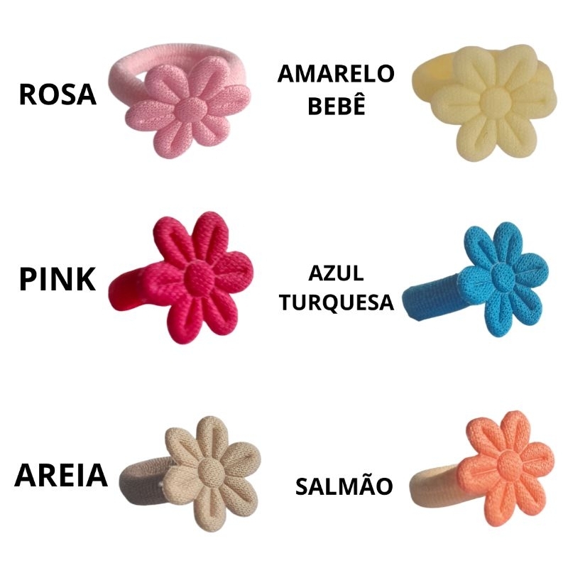 KIT 10 XUXINHA ELÁSTICO RABICÓ INFANTIL, XUXINHA CABELO INFANTIL, XUXINHA AZUL MARINHO,PRETO,VINHO,NEON, PINK,VÁRIAS
