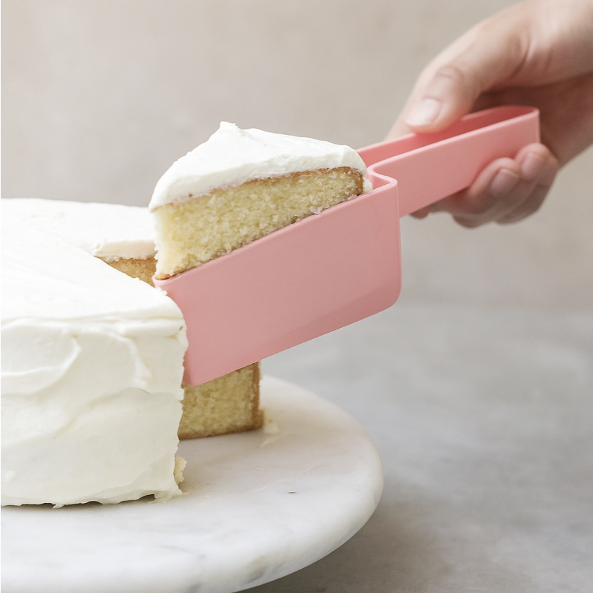 Cortador Fatiador de Bolo Tortas Triangular Flexivel 22cm em Oferta na Shopee