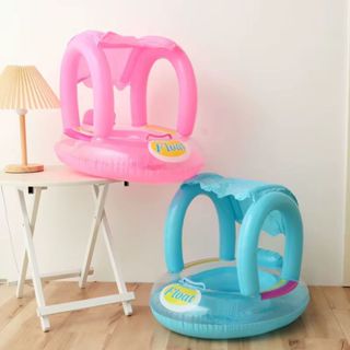 Boia bote fralda bebê com cobertura infantil e proteção UV em Oferta na Shopee